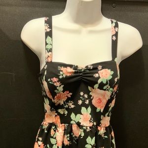 Cute flowered sun dress
